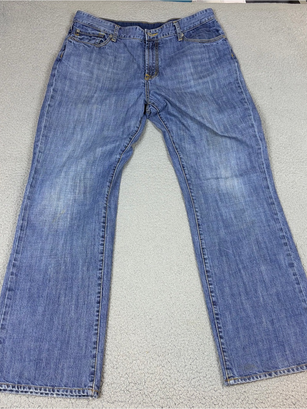 7 For All Mankind Jeans Men's 36x33 Blue Denim Bootcut 5 Pocket